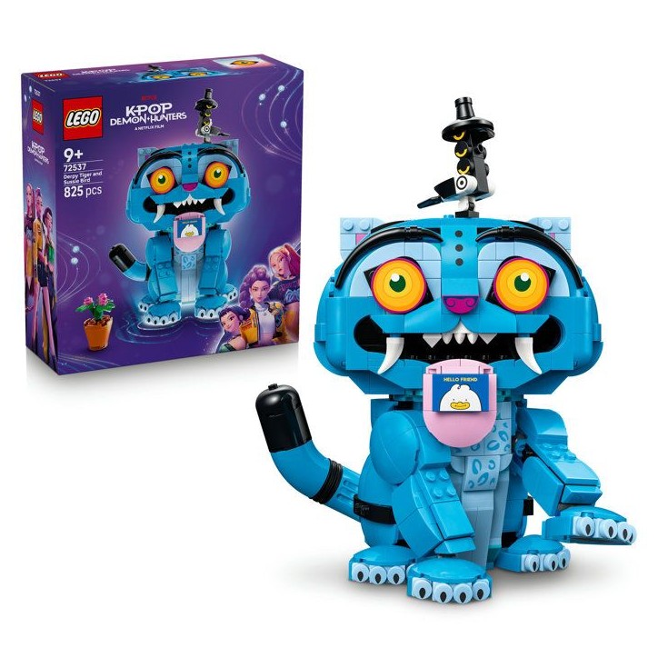 LEGO KPop Demon Hunters 72537 Derpy le Tigre et Suzy la Pie - Jeu KPop des 9 ans - Cadeau LEGO KPop Demon Hunters 72537 Derpy le Tigre et Suzy la Pie - Jeu KPop des 9 ans - Cadeau