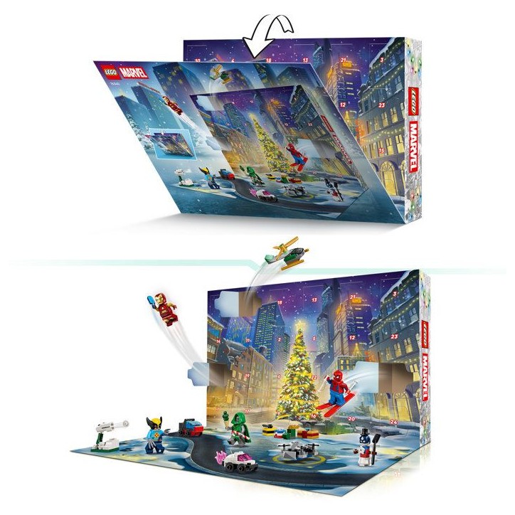 LEGO | Marvel 76340 - Calendrier de l'Avent 2026 - 24 Surprises Super-Héros - Set pour Enfant - A partir de 6 ans LEGO | Marvel 76340 - Calendrier de l'Avent 2026 - 24 Surprises Super-Héros - Set pour Enfant - A partir de 6 ans