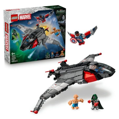LEGO | Marvel 76347 Avengers : Doomsday Le Quinjet - Jouet de Construc