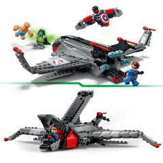 LEGO | Marvel 76347 Avengers : Doomsday Le Quinjet - Jouet de Construc