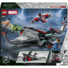 LEGO | Marvel 76347 Avengers : Doomsday Le Quinjet - Jouet de Construc