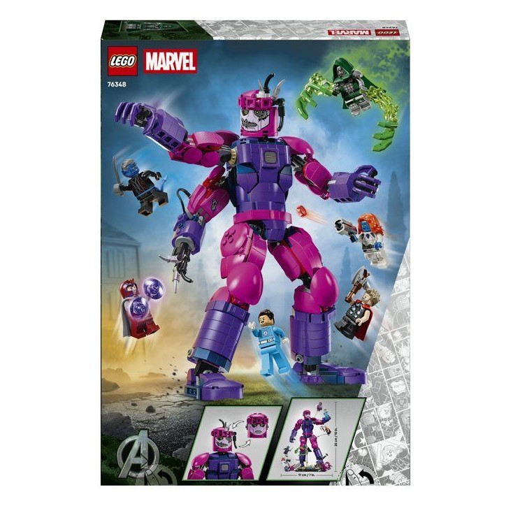 LEGO | Marvel 76348 Le Combat Légendaire Avengers : Doomsday - Jeu de Construction 9 ans LEGO | Marvel 76348 Le Combat Légendaire Avengers : Doomsday - Jeu de Construction 9 ans