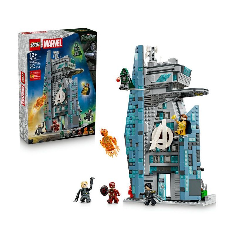 LEGO | Marvel 76352 Avengers : Doomsday La Nouvelle Tour des Avengers