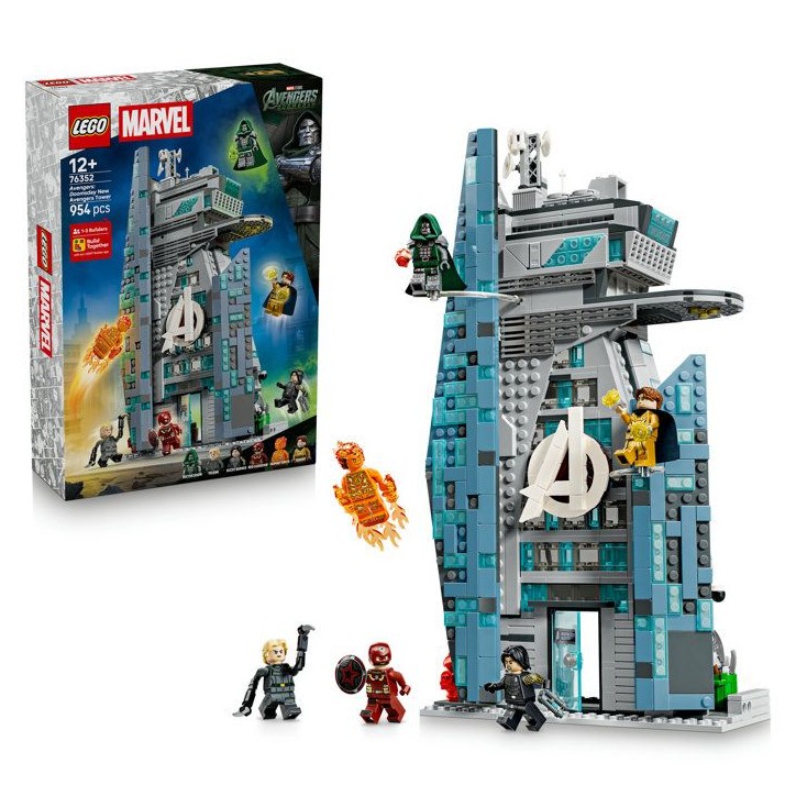 LEGO | Marvel 76352 Avengers : Doomsday La Nouvelle Tour des Avengers - Maquette a partir de 12 ans LEGO | Marvel 76352 Avengers : Doomsday La Nouvelle Tour des Avengers - Maquette a partir de 12 ans