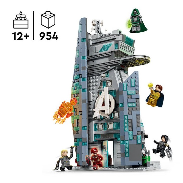 LEGO | Marvel 76352 Avengers : Doomsday La Nouvelle Tour des Avengers - Maquette a partir de 12 ans LEGO | Marvel 76352 Avengers : Doomsday La Nouvelle Tour des Avengers - Maquette a partir de 12 ans