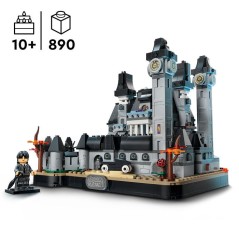 LEGO Mercredi 76788 L'Académie Nevermore - Maquette d'École avec 3 Figurines - Jeu de Construction 10 ans - Maquette - Cadeau