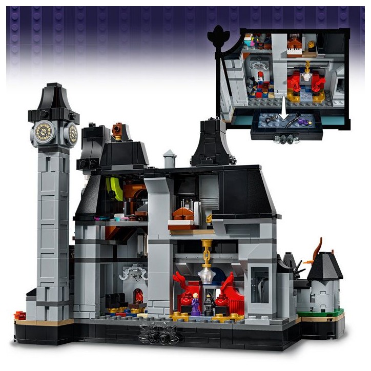 LEGO Mercredi 76788 L'Académie Nevermore - Maquette d'École avec 3 Figurines - Jeu de Construction 10 ans - Maquette - Cadeau LEGO Mercredi 76788 L'Académie Nevermore - Maquette d'École avec 3 Figurines - Jeu de Construction 10 ans - Maquette - Cadeau