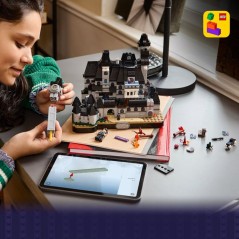 LEGO Mercredi 76788 L'Académie Nevermore - Maquette d'École avec 3 F