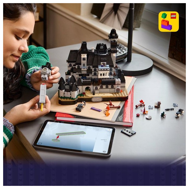 LEGO Mercredi 76788 L'Académie Nevermore - Maquette d'École avec 3 Figurines - Jeu de Construction 10 ans - Maquette - Cadeau LEGO Mercredi 76788 L'Académie Nevermore - Maquette d'École avec 3 Figurines - Jeu de Construction 10 ans - Maquette - Cadeau