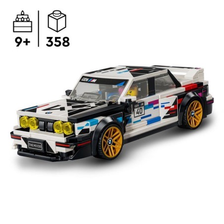 LEGO Speed Champions 77263 BMW M3 (E30) - Voiture Jouet pour Garçon ou Fille des 9 ans