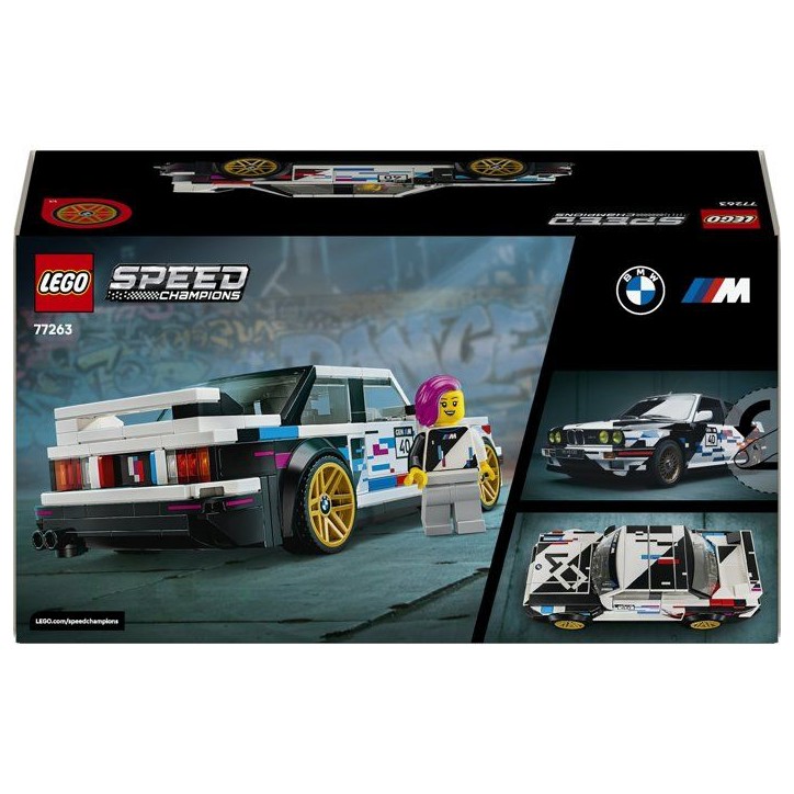LEGO Speed Champions 77263 BMW M3 (E30) - Voiture Jouet pour Garçon ou Fille des 9 ans LEGO Speed Champions 77263 BMW M3 (E30) - Voiture Jouet pour Garçon ou Fille des 9 ans