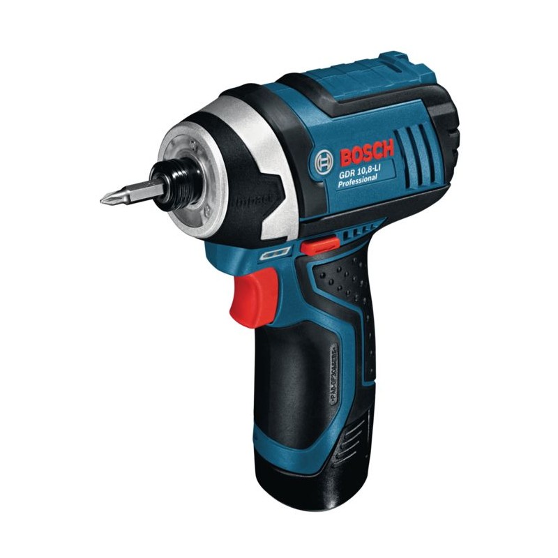 Visseuse a chocs Bosch Professional GDR 12V-105 + 2 batteries 2,0Ah + Visseuse a chocs Bosch Professional GDR 12V-105 + 2 batteries 2,0Ah +