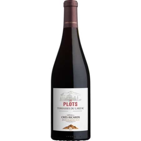 Château des Cres Ricards Les Plots 2023 Terrasses du Larzac - Vin rou