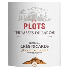 Château des Cres Ricards Les Plots 2023 Terrasses du Larzac - Vin rouge de Languedoc