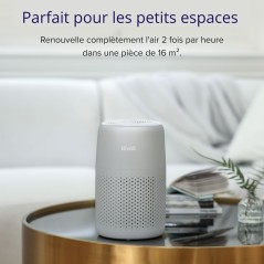 Purificateur d'air - Levoit - Core Mini Pro - Filtration 3 étapes - S
