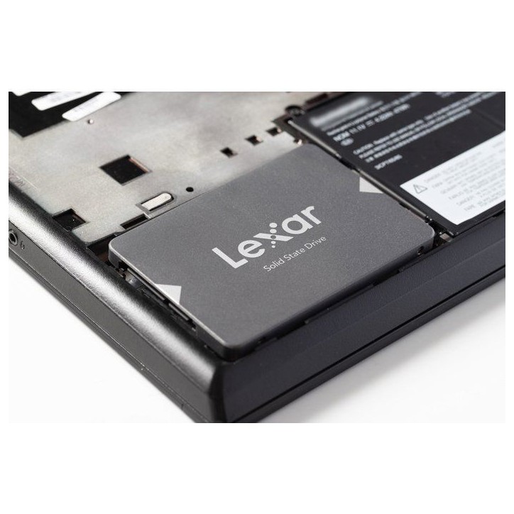 LEXAR - NS100 - Disque dur SSD - 128 Go - 2.5” SATA (6 Gb/s) LEXAR - NS100 - Disque dur SSD - 128 Go - 2.5” SATA (6 Gb/s)