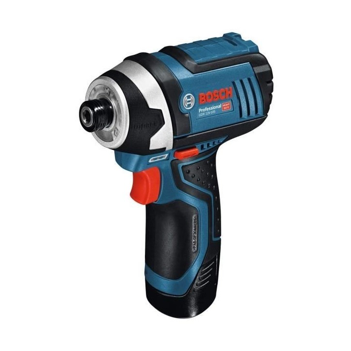 Visseuse a chocs Bosch Professional GDR 12V-105 + 2 batteries 2,0Ah + LBOXX 2600 tr/min - 06019A6977 Visseuse a chocs Bosch Professional GDR 12V-105 + 2 batteries 2,0Ah + LBOXX 2600 tr/min - 06019A6977