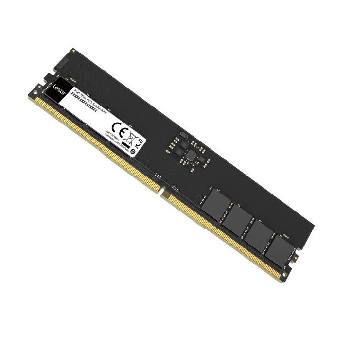 Barrette Mémoire - LEXAR - DDR5 16 Go - 288 PIN U-DIMM - 4800 MHz CL46 - 1.1 V - Blister Barrette Mémoire - LEXAR - DDR5 16 Go - 288 PIN U-DIMM - 4800 MHz CL46 - 1.1 V - Blister