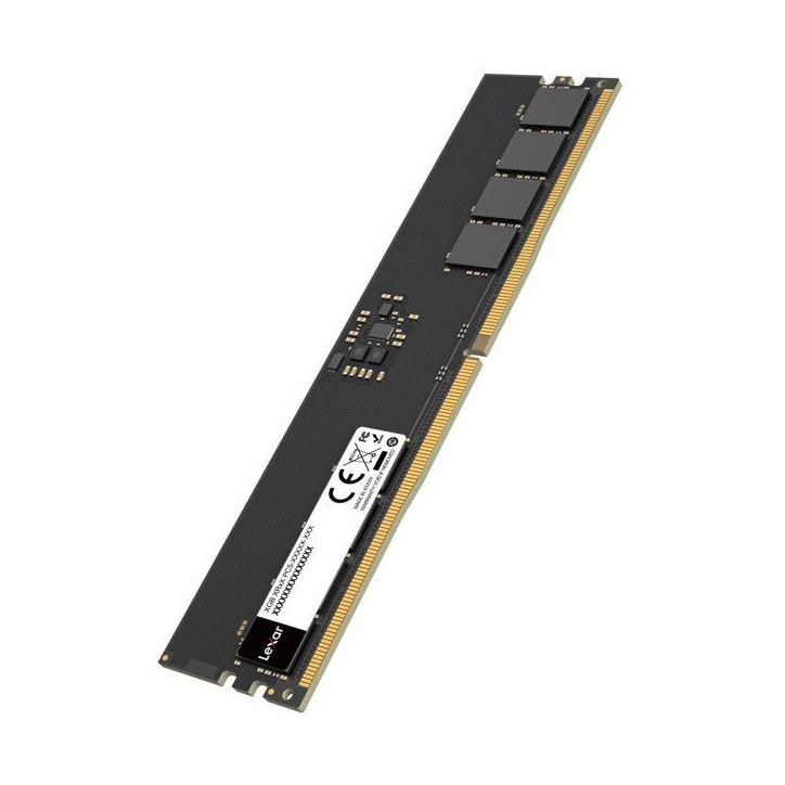 Barrette Mémoire - LEXAR - DDR5 16 Go - 288 PIN U-DIMM - 4800 MHz CL46 - 1.1 V - Blister Barrette Mémoire - LEXAR - DDR5 16 Go - 288 PIN U-DIMM - 4800 MHz CL46 - 1.1 V - Blister