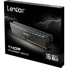 Barrette Mémoire - LEXAR THOR - DDR4 3200 - UDIMM XMP - 1x 16 Go - Di