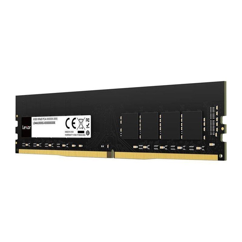Barrette Mémoire - LEXAR - DDR4 8 Go - 288 PIN U-DIMM - 3200 MHz CL22