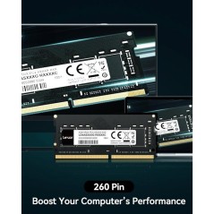 Barrette Mémoire - LEXAR - DDR4 16 Go - 288 PIN U-DIMM - 3200 MHz CL2
