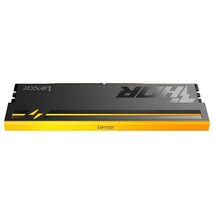 Barrette Mémoire - LEXAR THOR 2.0 - DDR5 6000 - CL36 1.3 V - 32 Go (2x 16 Go) - Dissipateur thermique + RGB - Noir