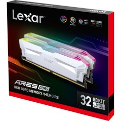 Barrette Mémoire - LEXAR Ares - DDR5 6400 - CL32 1.4 V - 32 Go (2x 16