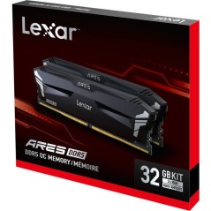 Barrette Mémoire - LEXAR Ares - DDR5 6400 - CL32 1.4 V - 32 Go (2x 16