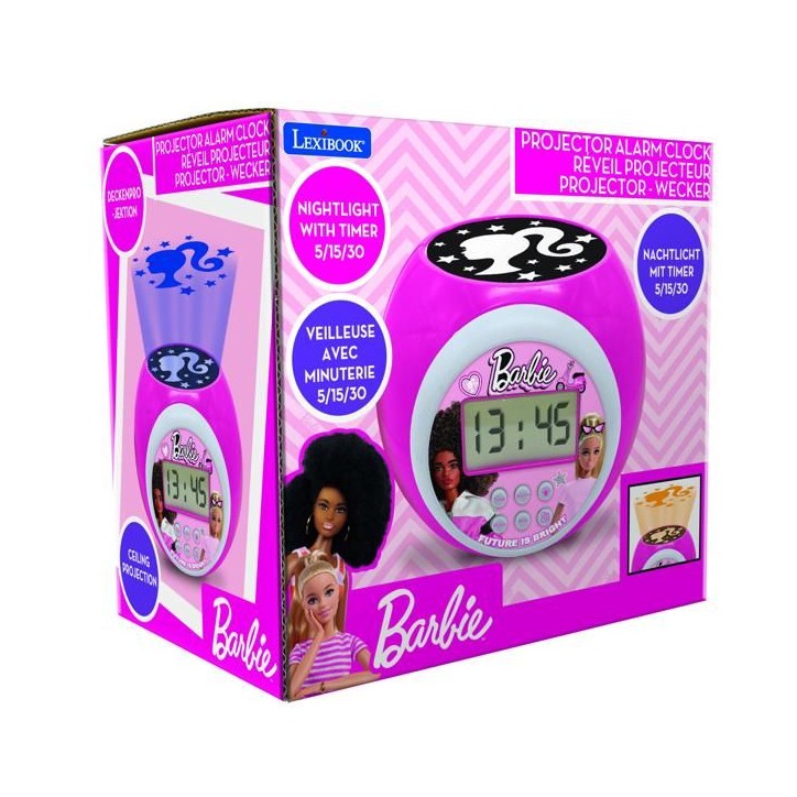 Réveil Projecteur Barbie Réveil Projecteur Barbie