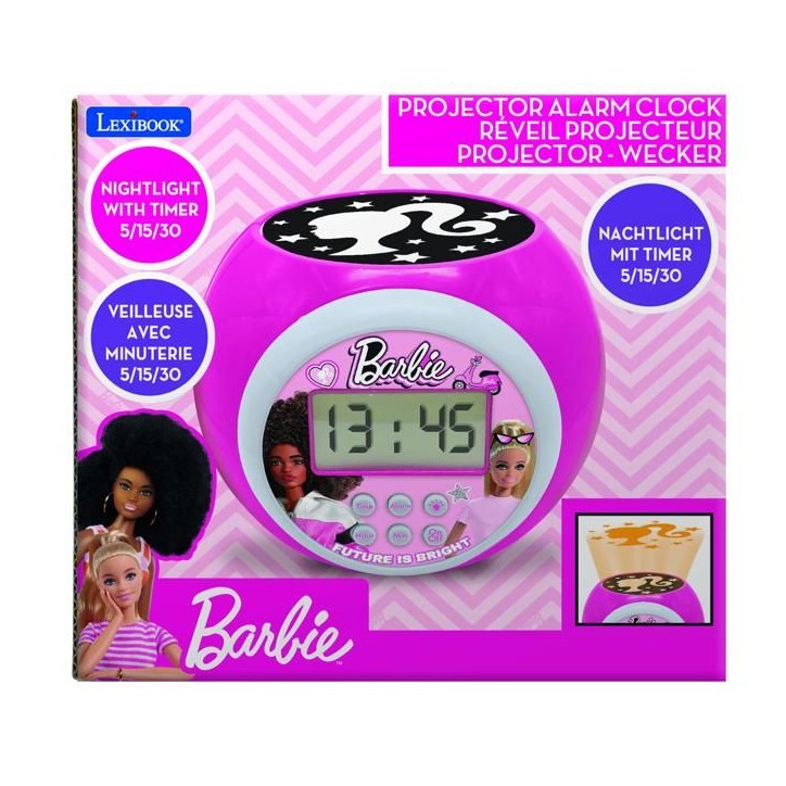 Réveil Projecteur Barbie Réveil Projecteur Barbie