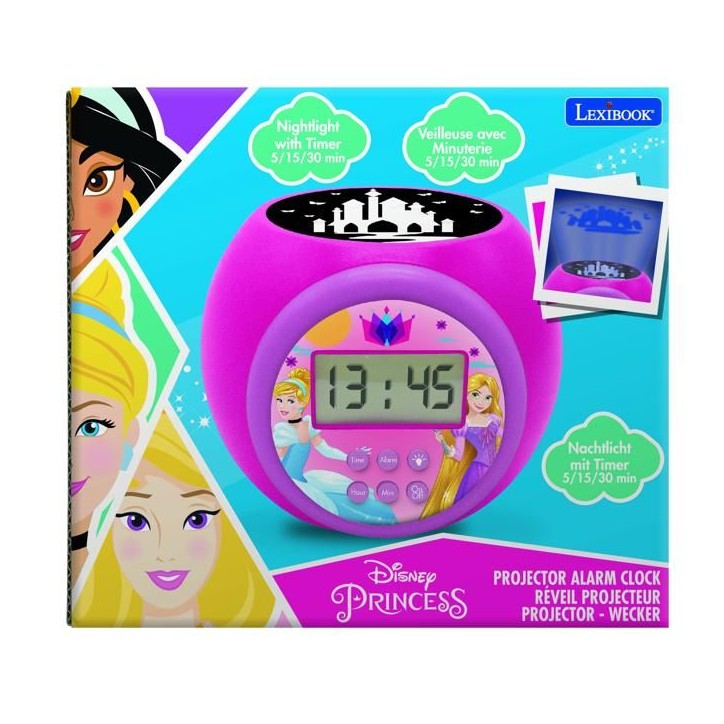 Réveil projecteur Disney Princesse Réveil projecteur Disney Princesse