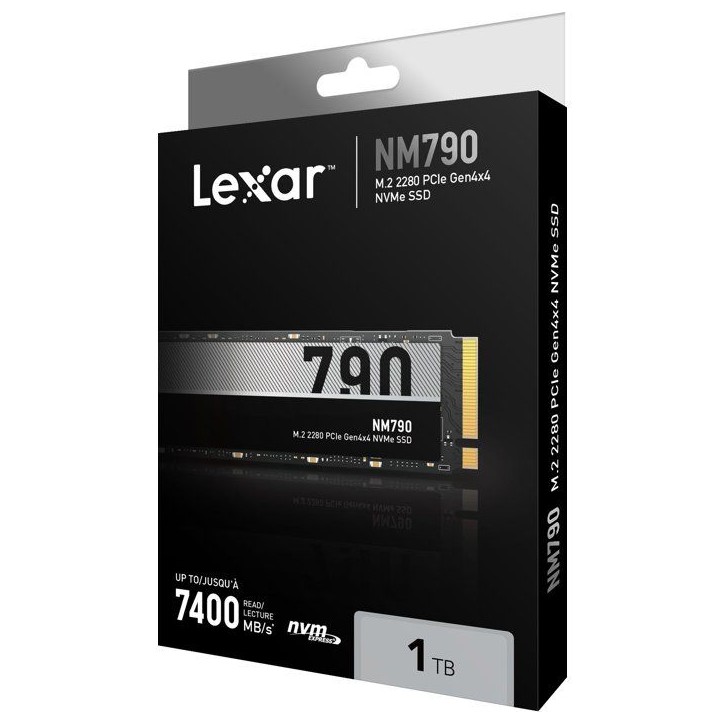 LEXAR - NM790 - Disque dur SSD - 512 Go - M.2 2280 PCIe Gen 4x4
