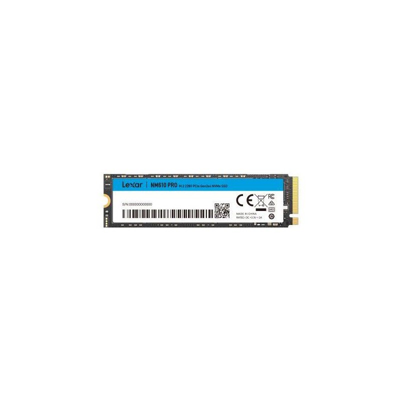LEXAR - NM610PRO - Disque dur SSD - 1 To - M.2 2280 PCIe Gen 3x4