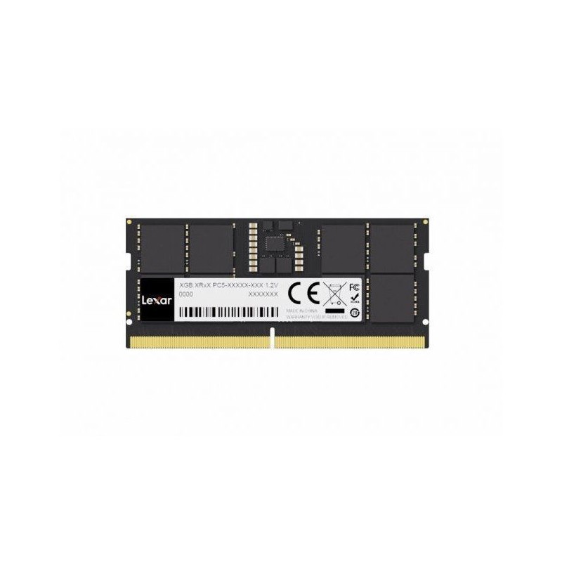 Barrette Mémoire - LEXAR - DDR5 16 Go - 262 PIN So-DIMM - 5600 Mbps C