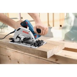 Scie circulaire Bosch Professional GKS 55+ GCE - 1350 W - Capacité de