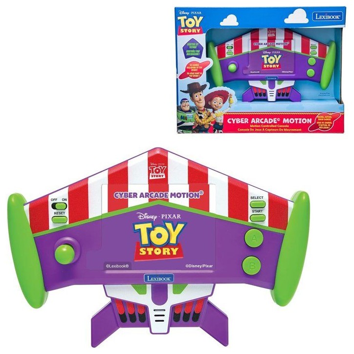 Toy Story Cyber Arcade Motion - Lexibook - Console Portable - Contrôle Gestuel - Ecran LCD couleur - 50 jeux inclus Toy Story Cyber Arcade Motion - Lexibook - Console Portable - Contrôle Gestuel - Ecran LCD couleur - 50 jeux inclus