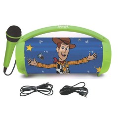 Enceinte Bluetooth - Lexibook - Toy Story - Boule a Neige Stitch - Bleu - Rechargeable USB-C - Design décoratif