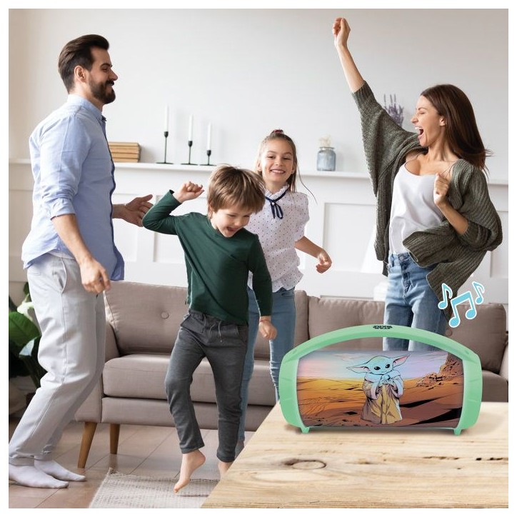 Enceinte Bluetooth - Lexibook - Star Wars - Boule a Neige Stitch - Bleu - Rechargeable USB-C - Design décoratif Enceinte Bluetooth - Lexibook - Star Wars - Boule a Neige Stitch - Bleu - Rechargeable USB-C - Design décoratif