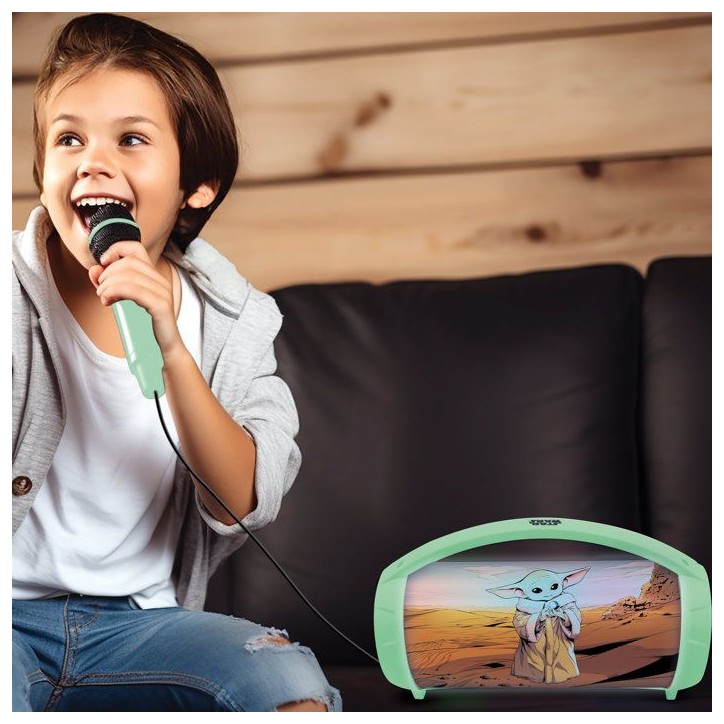 Enceinte Bluetooth - Lexibook - Star Wars - Boule a Neige Stitch - Bleu - Rechargeable USB-C - Design décoratif Enceinte Bluetooth - Lexibook - Star Wars - Boule a Neige Stitch - Bleu - Rechargeable USB-C - Design décoratif