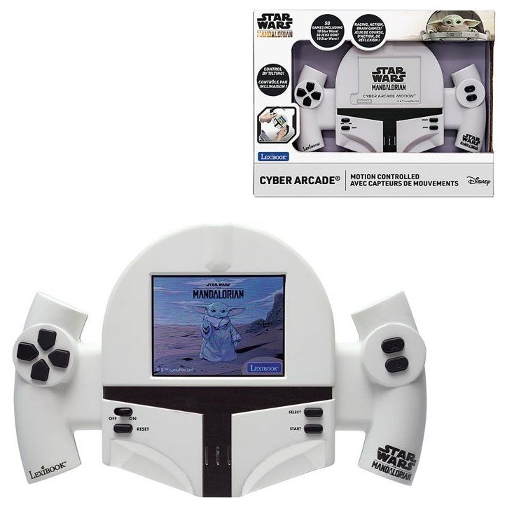 Star Wars Cyber Arcade Motion - Lexibook - Console Portable - Contrôle Gestuel - Ecran LCD couleur - 50 jeux inclus Star Wars Cyber Arcade Motion - Lexibook - Console Portable - Contrôle Gestuel - Ecran LCD couleur - 50 jeux inclus