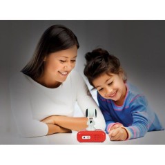 LEXIBOOK - Réveil veilleuse Snoopy - Sons et mélodies, écran LCD r