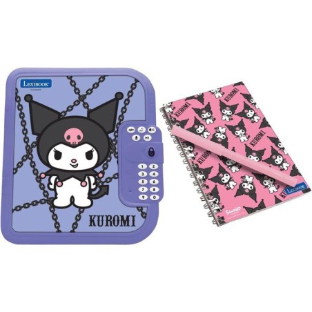 LEXIBOOK - Journal intime électronique avec coffre-fort - Kuromi