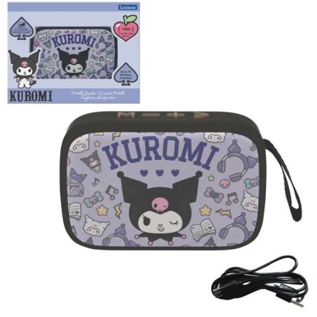 Kuromi Enceinte Bluetooth Portable - Lexibook - Sans fil - USB-C - Car