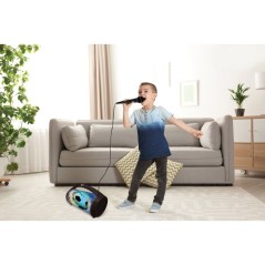 Enceinte Bluetooth - Lexibook - Football - Boule a Neige Stitch - Bleu
