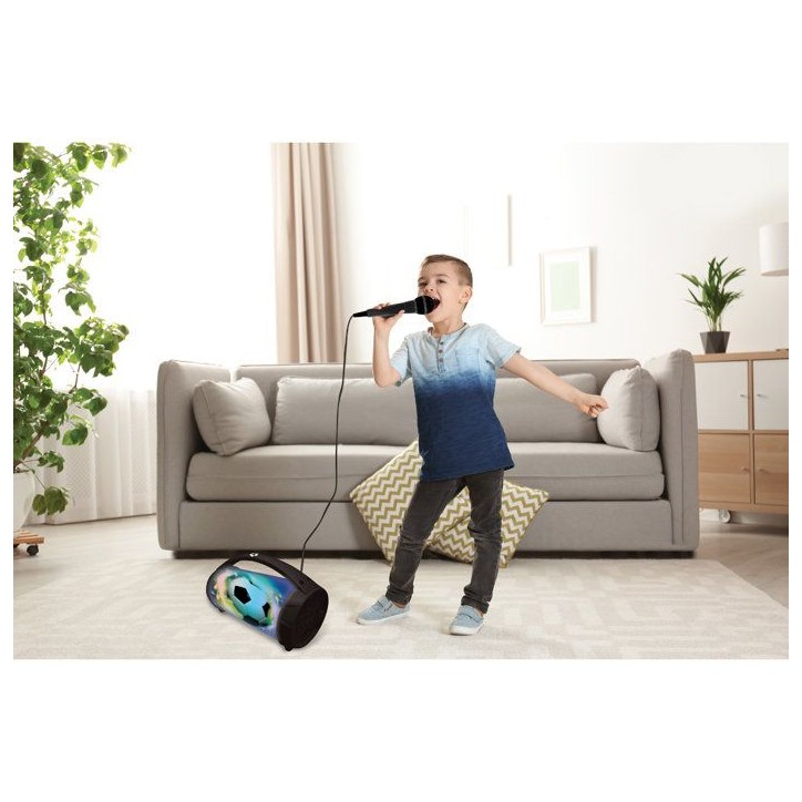 Enceinte Bluetooth - Lexibook - Football - Boule a Neige Stitch - Bleu - Rechargeable USB-C - Design décoratif Enceinte Bluetooth - Lexibook - Football - Boule a Neige Stitch - Bleu - Rechargeable USB-C - Design décoratif