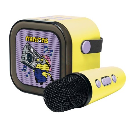 LEXIBOOK - Enceinte Karaoké Portable Stitch avec un microphone sans fil
