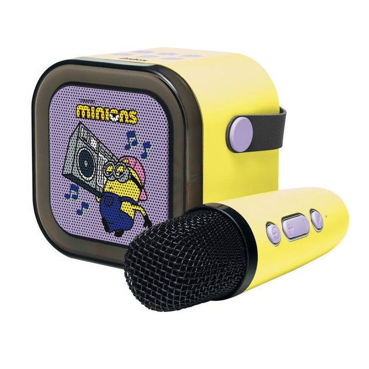 LEXIBOOK - Enceinte Karaoké Portable Stitch avec un microphone sans fil
