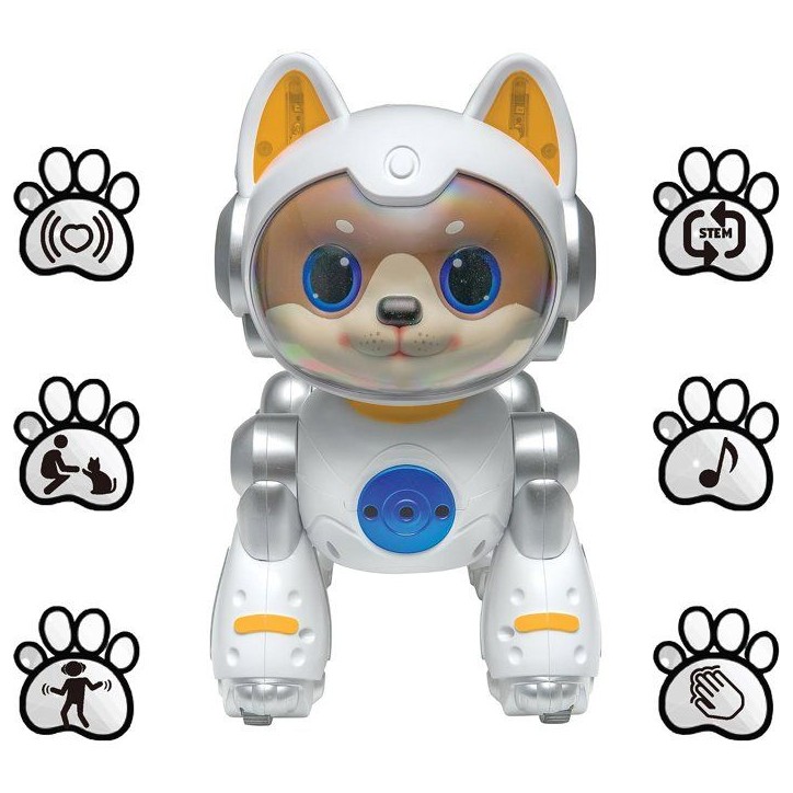 LEXIBOOK - Cyber Power Puppy – Mon fidele compagnon high-tech - Commande vocale télécommandé - Danse marche imite un vrai c LEXIBOOK - Cyber Power Puppy – Mon fidele compagnon high-tech - Commande vocale télécommandé - Danse marche imite un vrai c