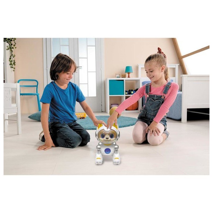 LEXIBOOK - Cyber Power Puppy – Mon fidele compagnon high-tech - Commande vocale télécommandé - Danse marche imite un vrai c LEXIBOOK - Cyber Power Puppy – Mon fidele compagnon high-tech - Commande vocale télécommandé - Danse marche imite un vrai c